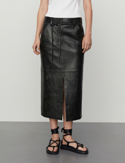 Day Birger et Mikkelsen - Penn - Leather Contemporary - spódnice skórzane - black - 3