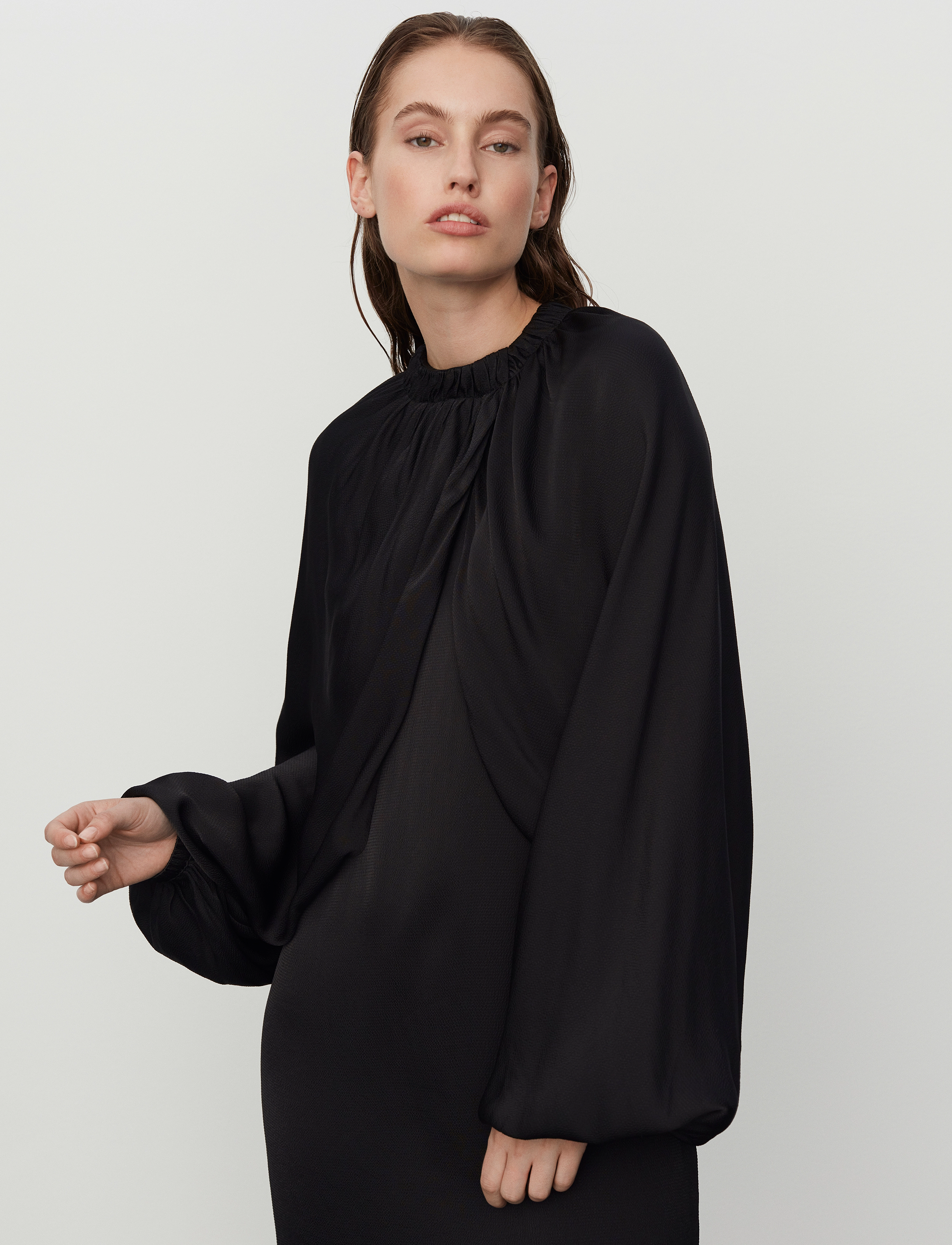 Day Birger et Mikkelsen - Peyton - Fluid Texture - vakarėlių drabužiai išparduotuvių kainomis - black - 5