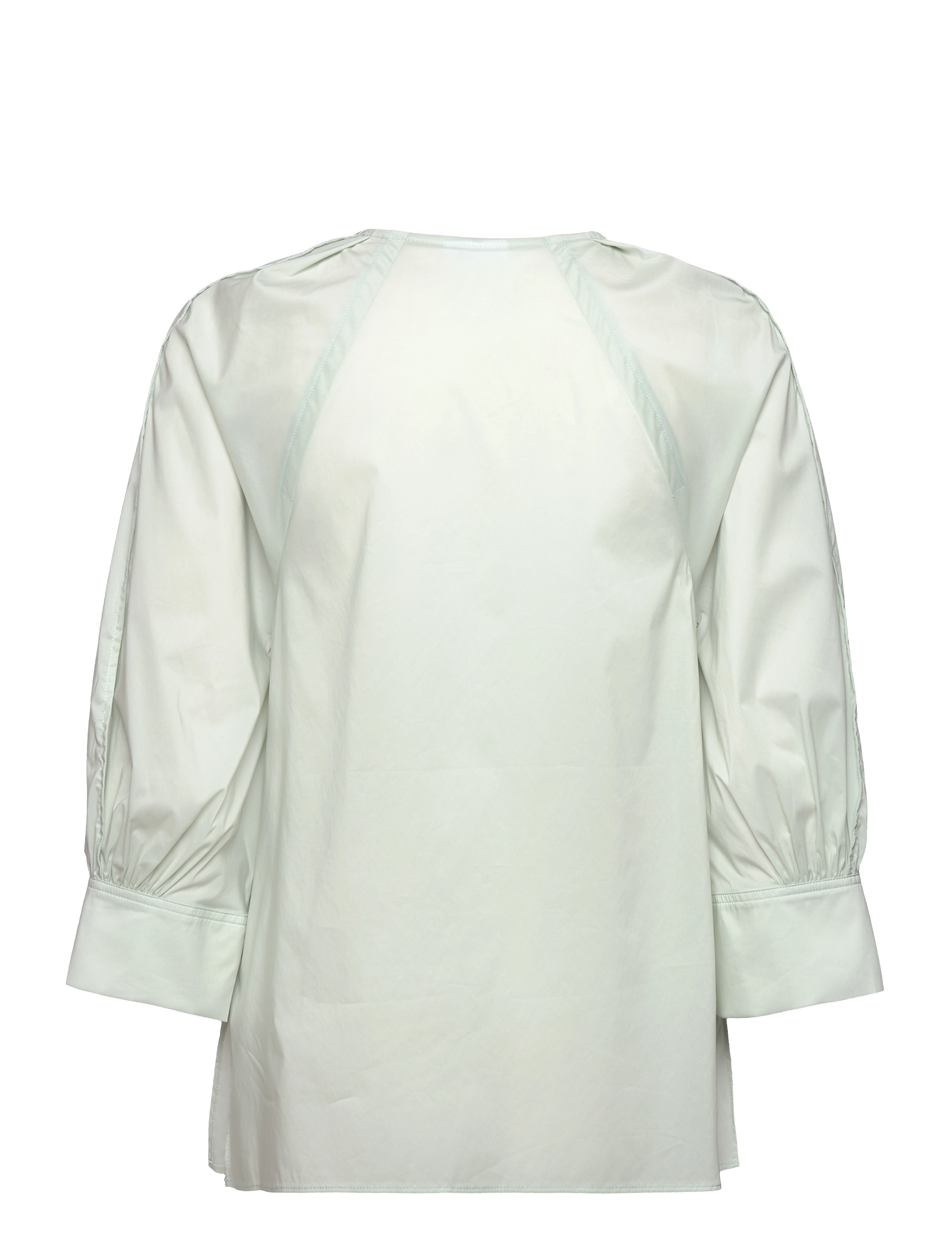 Day Birger et Mikkelsen - Porter - Clean Cotton Stretch - pikkade varrukatega pluusid - sky gray - 1