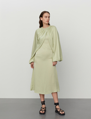Day Birger et Mikkelsen - Whitney - Fluid Texture - midi kjoler - celadon green - 2