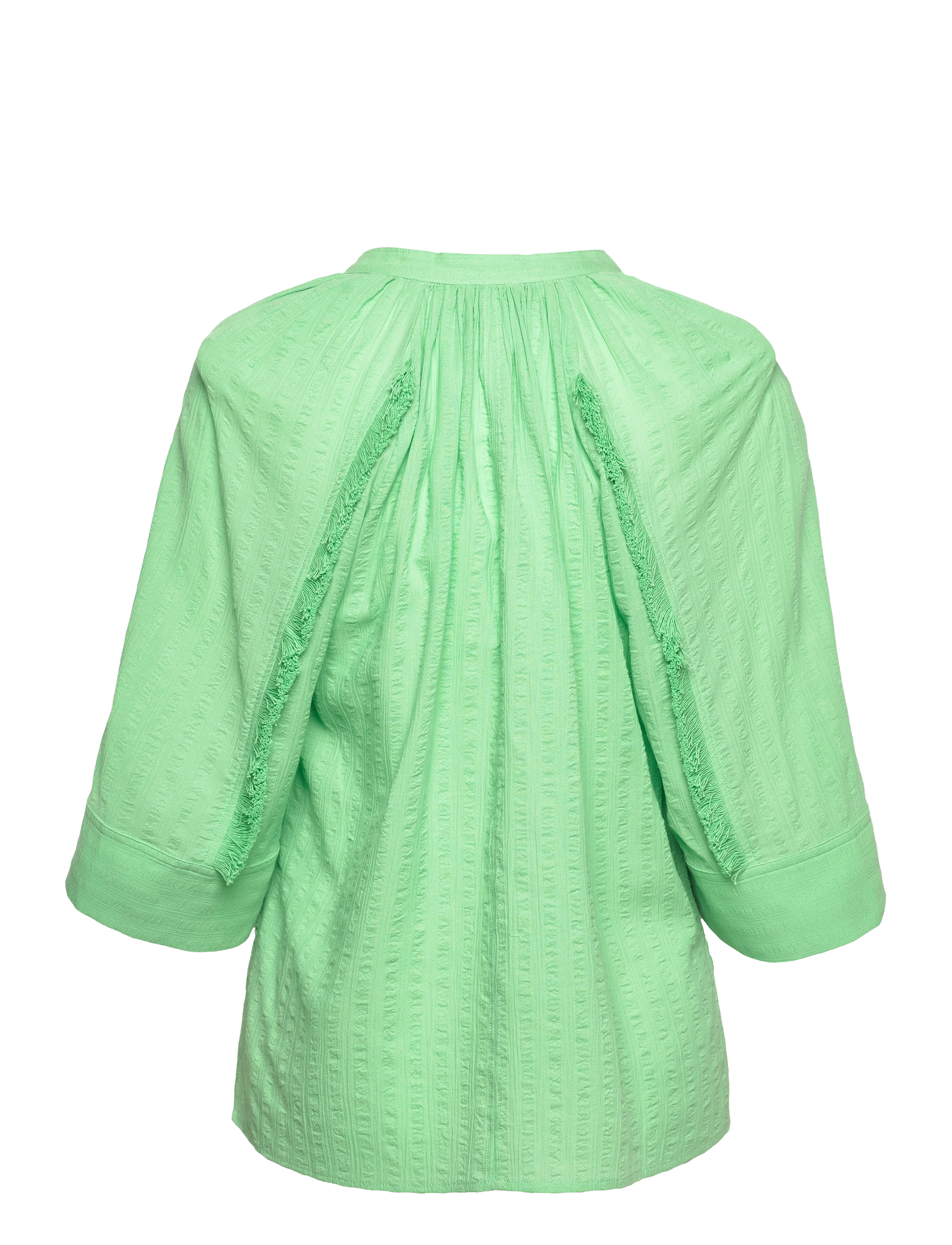 Day Birger et Mikkelsen - Zachary - Sheer Cotton - langærmede bluser - bright green - 1