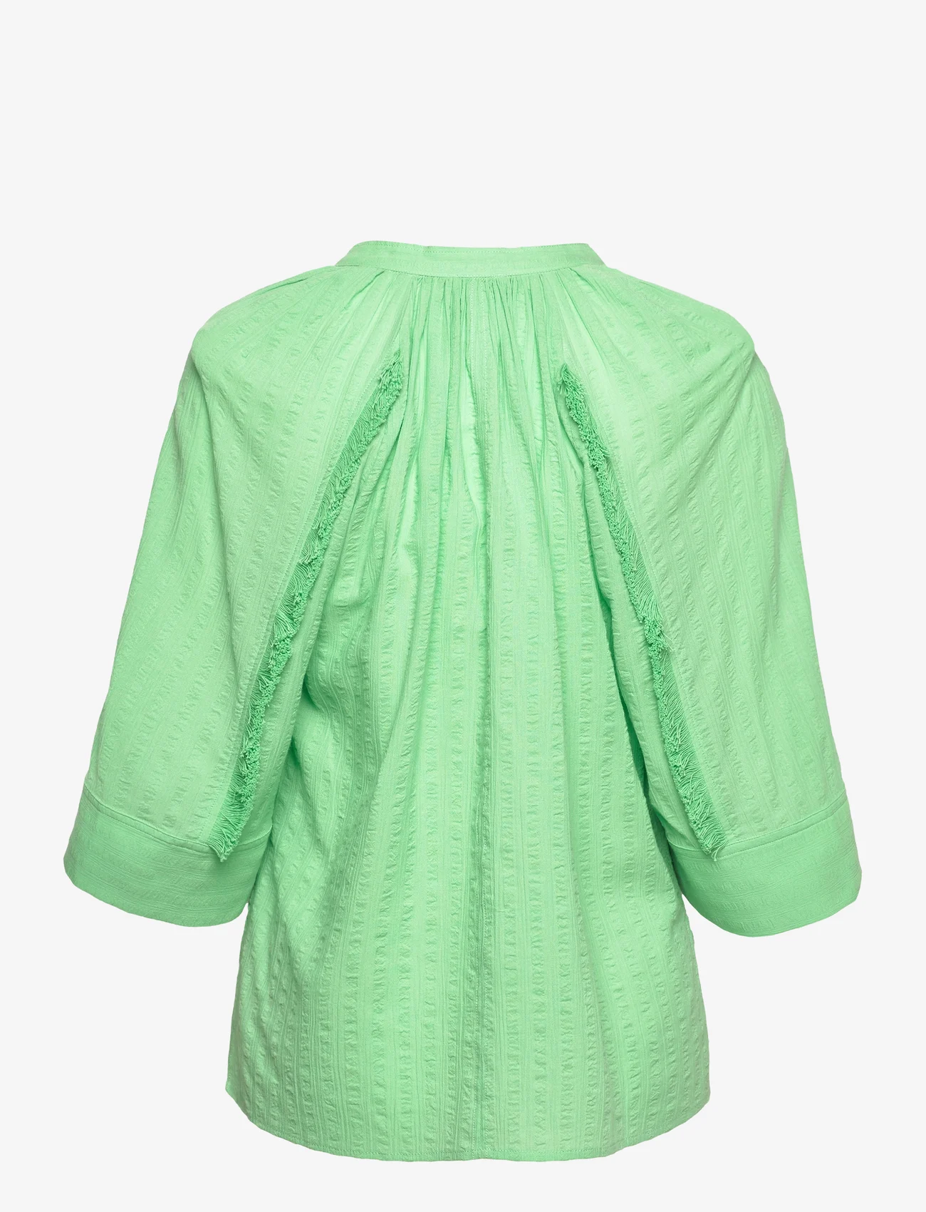 Day Birger et Mikkelsen - Zachary - Sheer Cotton - long-sleeved blouses - bright green - 1