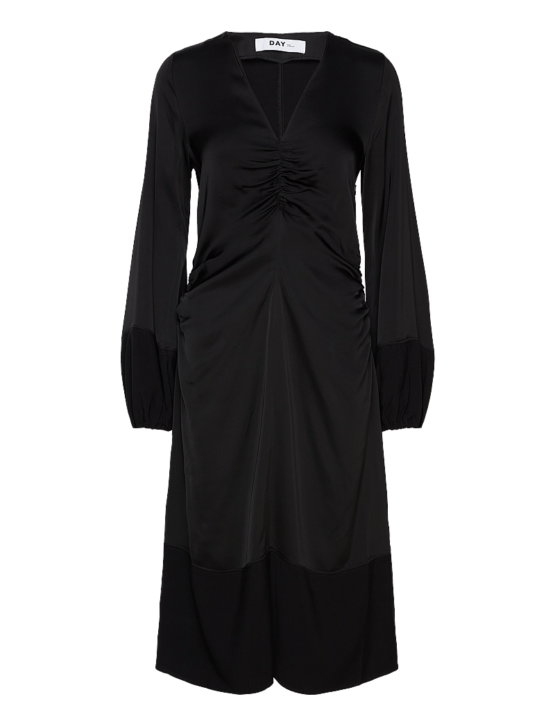 Day Birger et Mikkelsen - Melissa - Fluid Viscose - midi kjoler - black - 0