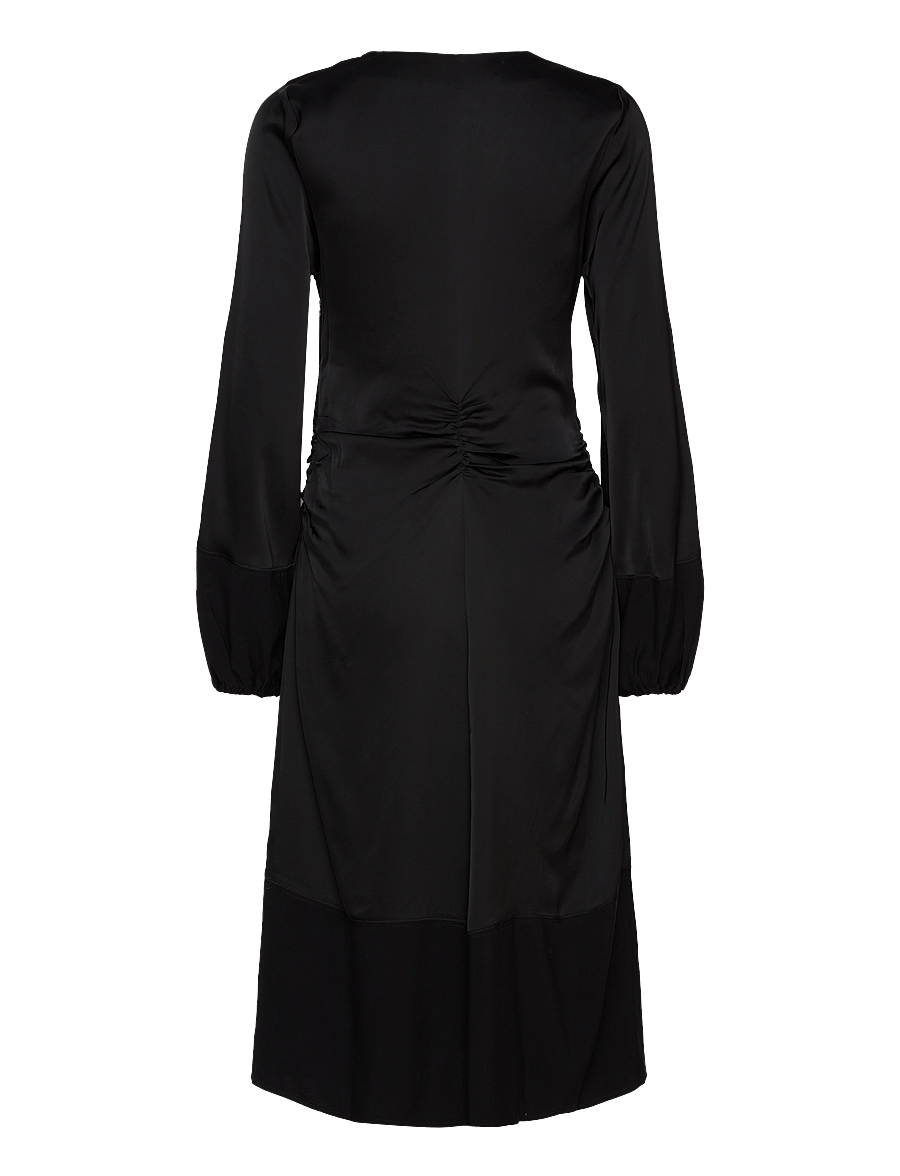 Day Birger et Mikkelsen - Melissa - Fluid Viscose - midi kjoler - black - 1