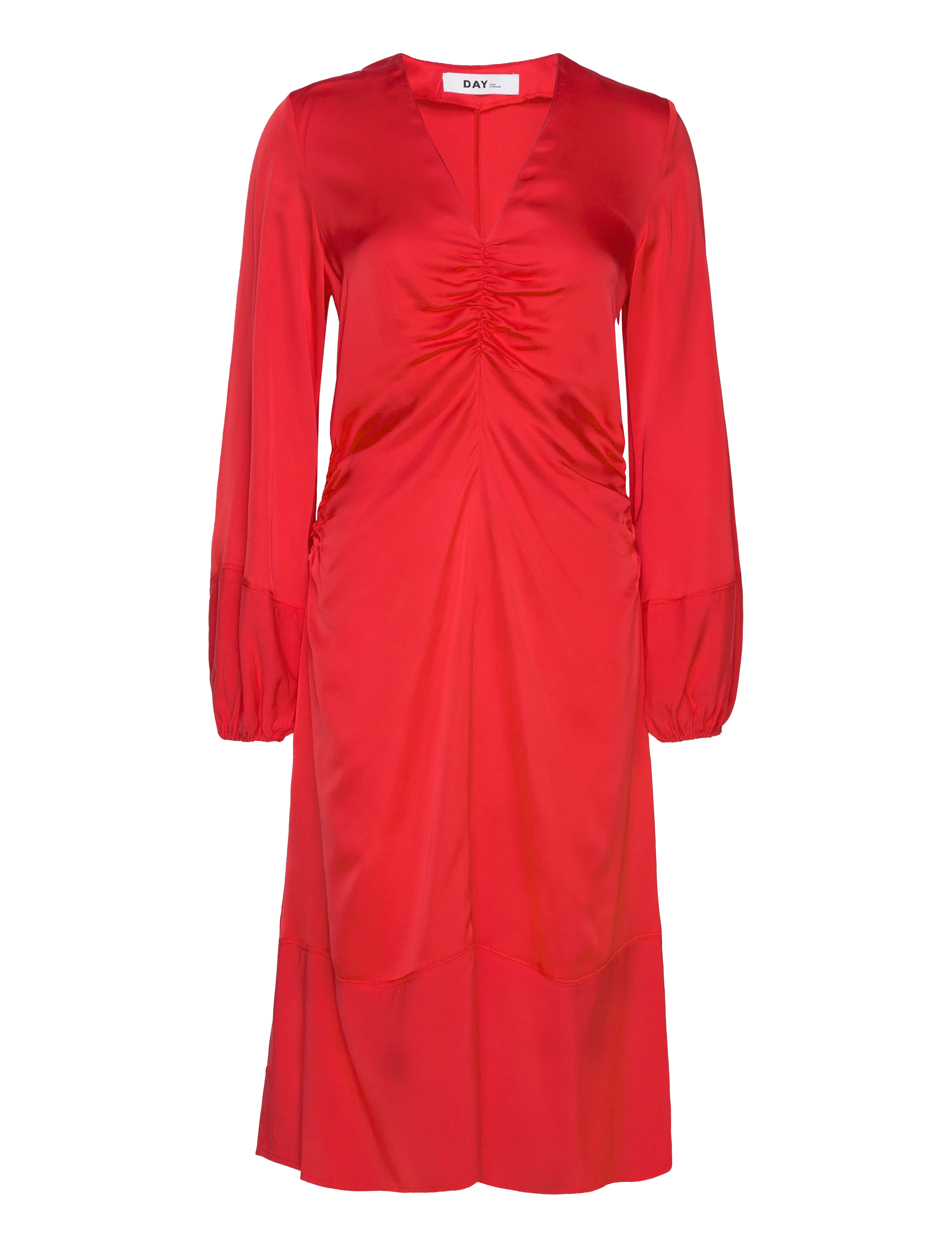 Day Birger et Mikkelsen Melissa - Fluid Viscose - Kjoler - FLAME SCARLETT / red