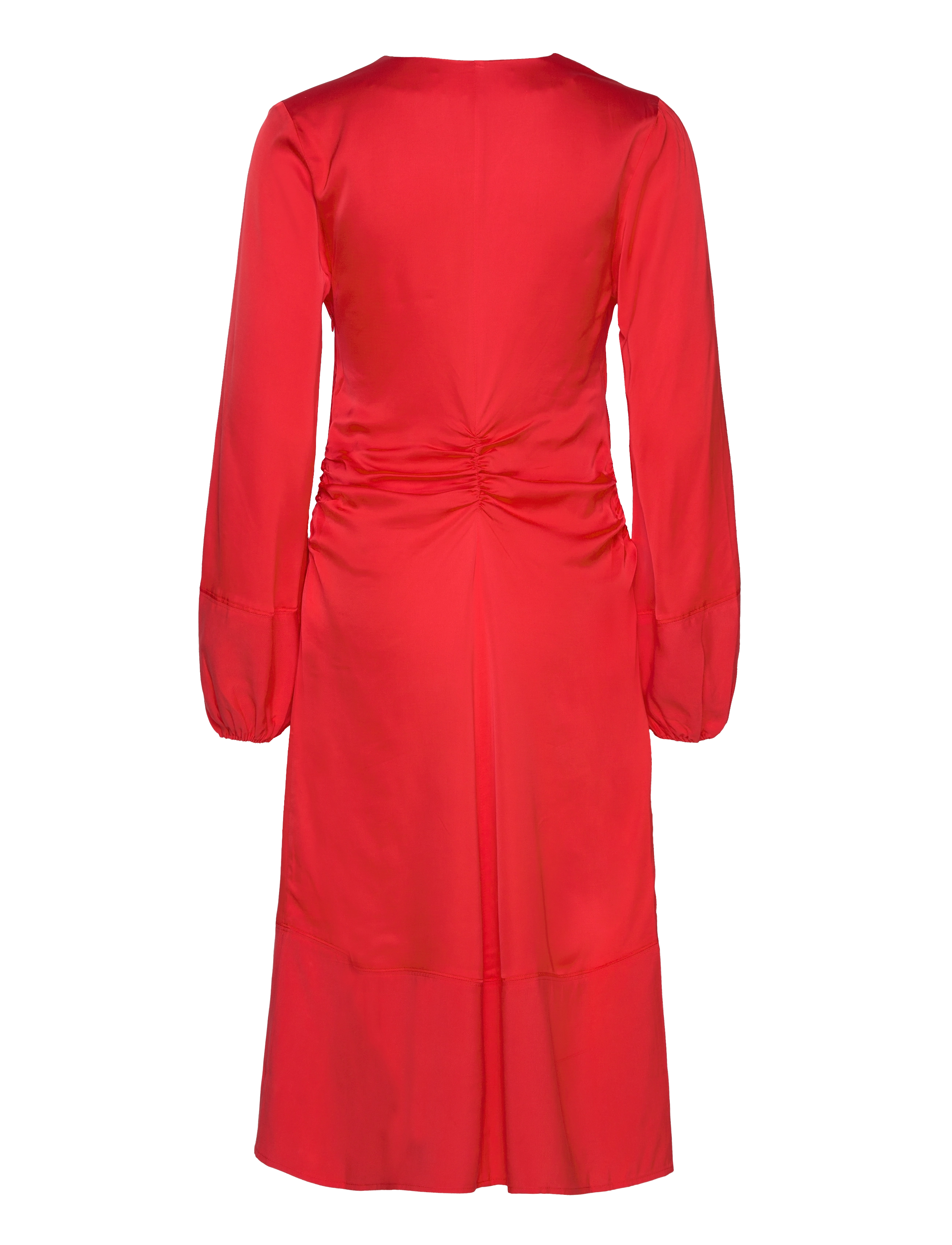 Day Birger et Mikkelsen - Melissa - Fluid Viscose - midi dresses - flame scarlett - 1