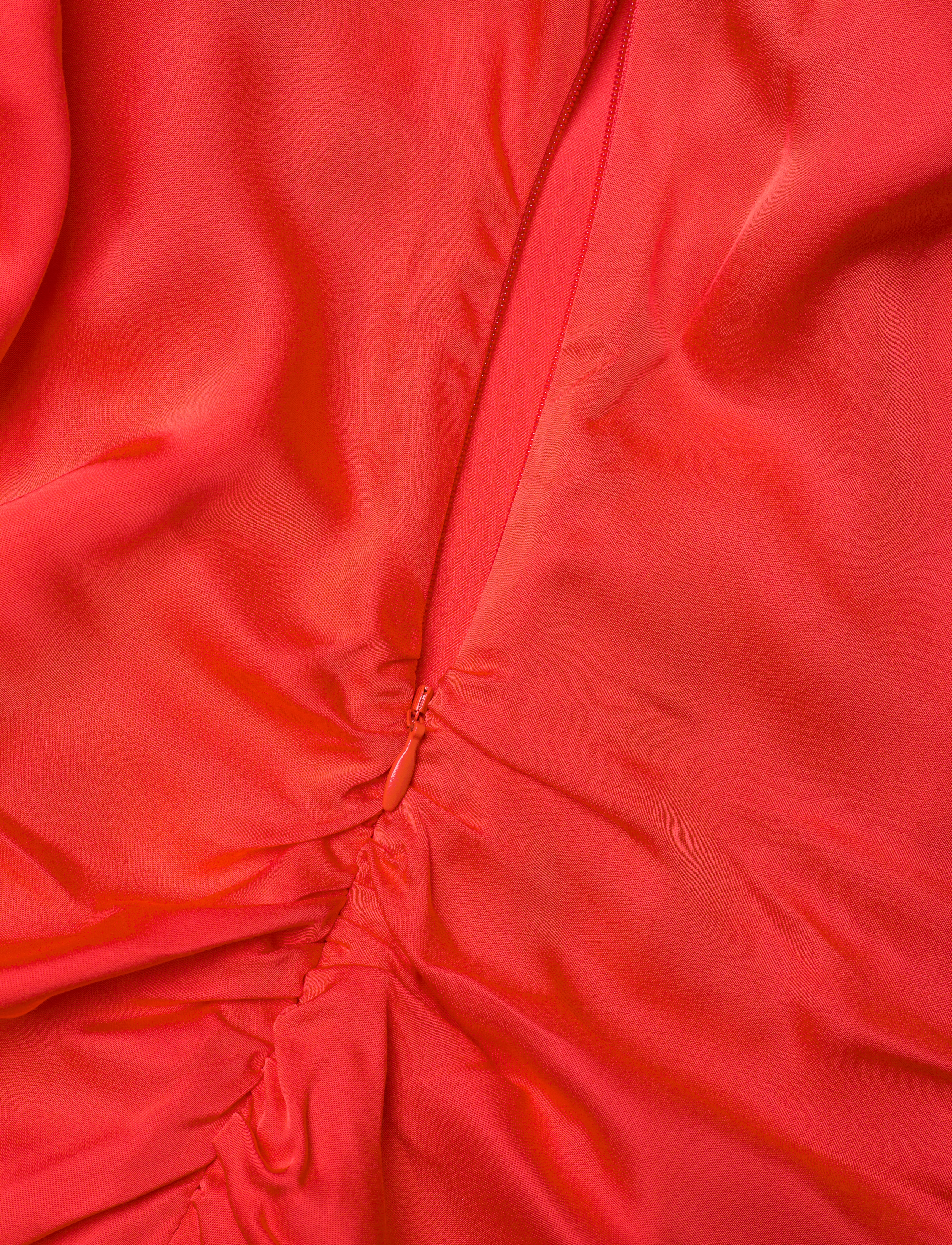 Day Birger et Mikkelsen - Melissa - Fluid Viscose - midi dresses - flame scarlett - 2