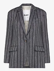 Day Birger et Mikkelsen - Allen - Cotton Blend Stripe - festtøj til outletpriser - black - 0