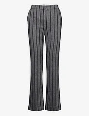 Day Birger et Mikkelsen - Ally - Cotton Blend Stripe - kostymbyxor - black - 0