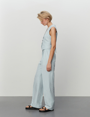 Day Birger et Mikkelsen - Charles - Solid Linen - linen trousers - light blue - 3