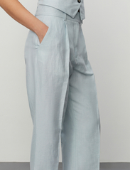 Day Birger et Mikkelsen - Charles - Solid Linen - linen trousers - light blue - 6