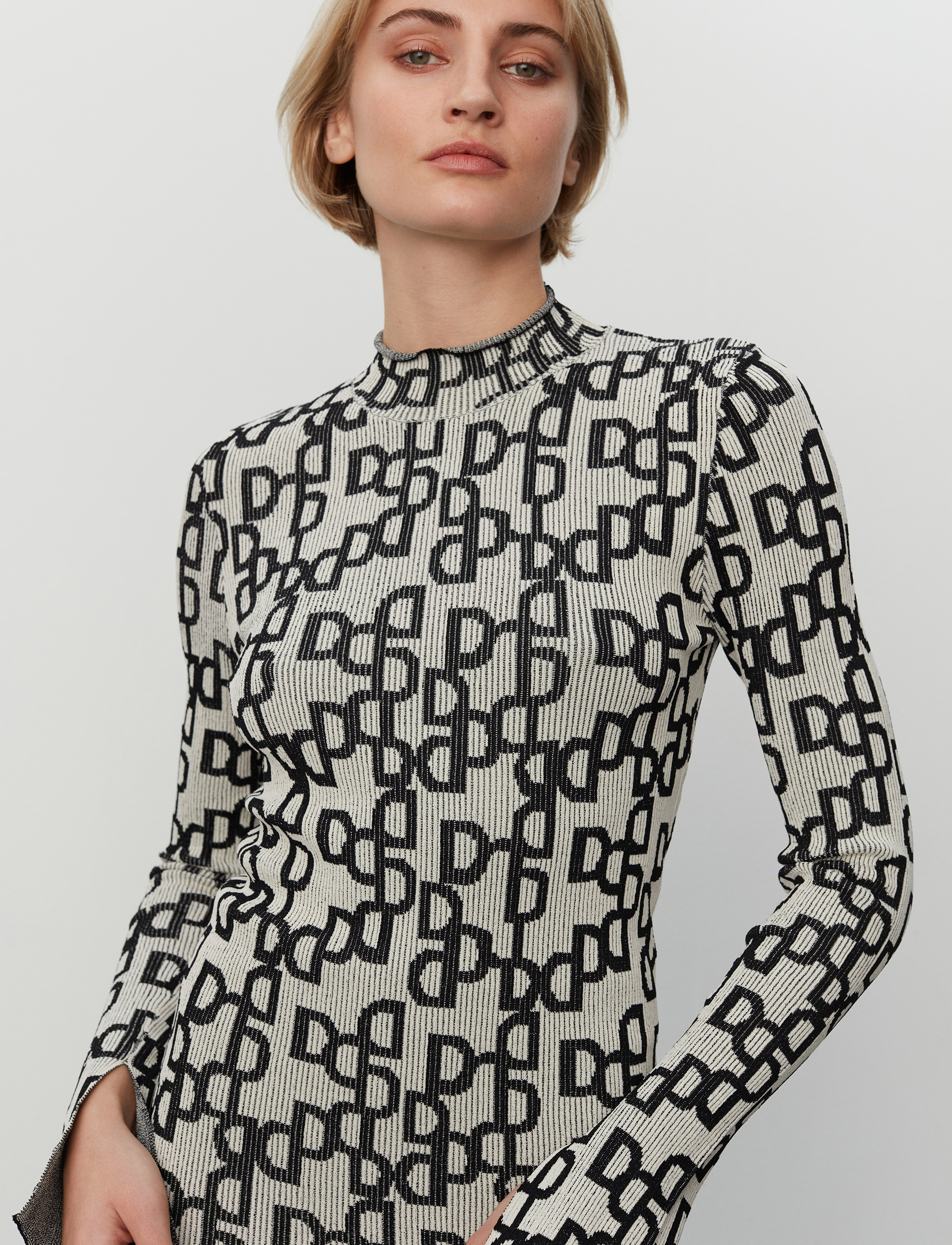 Day Birger et Mikkelsen - Corina - Graphic Jacquard - aðsniðnir kjólar - graphic jacquard - 3