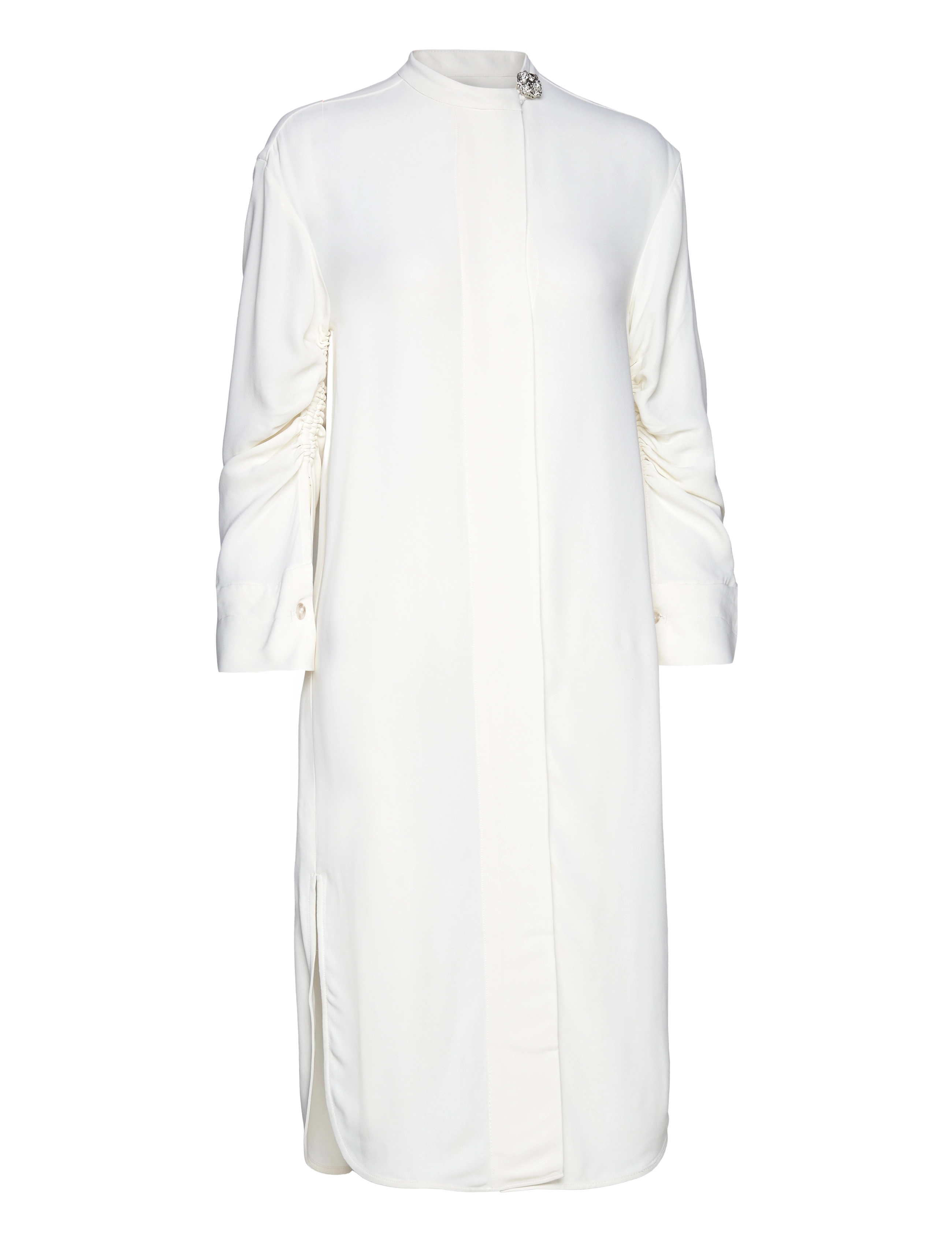 Day Birger et Mikkelsen - Layla - Matte Viscose Crepe - skjortekjoler - vanilla ice - 3