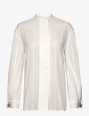 Day Birger et Mikkelsen - Nolan - Crispy Cotton Stripe - langermede skjorter - bright white - 0