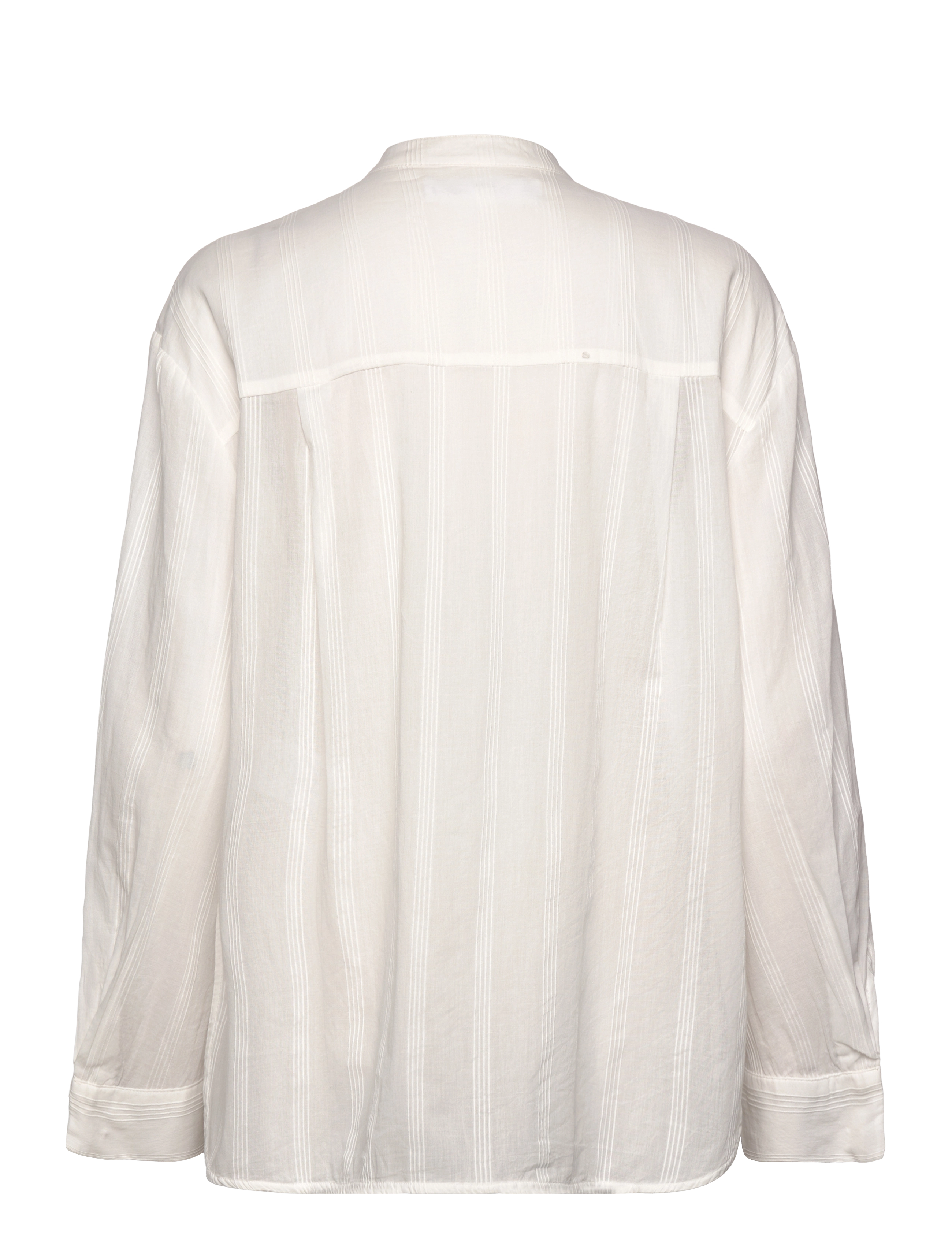 Day Birger et Mikkelsen - Nolan - Crispy Cotton Stripe - koszule z długimi rękawami - bright white - 2