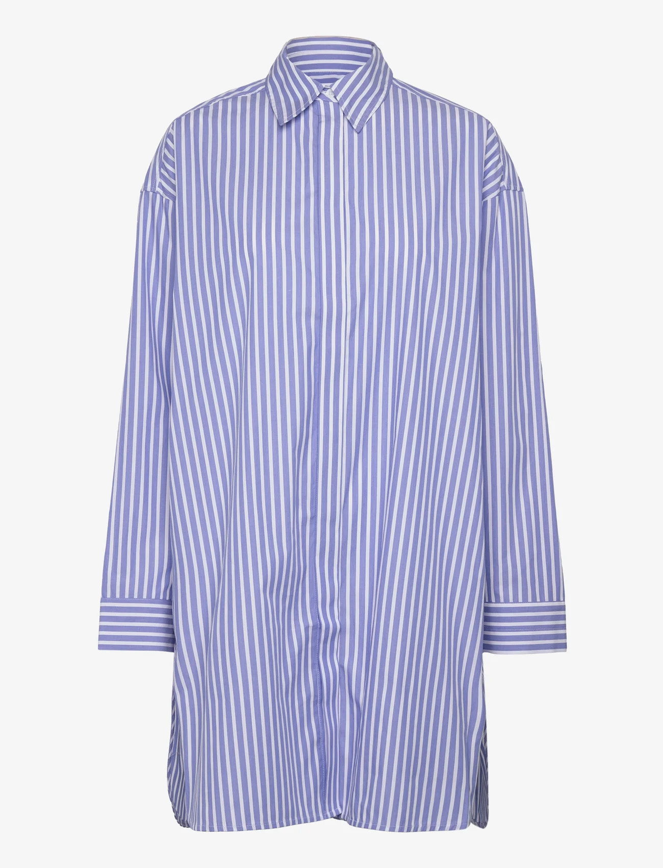 Day Birger et Mikkelsen - Aspen - Classic Cotton Stripe - langærmede skjorter - classic blue - 0