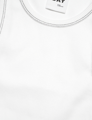Day Birger et Mikkelsen - Alisson - Heavy Rib - t-shirts & topper - bright white - 2