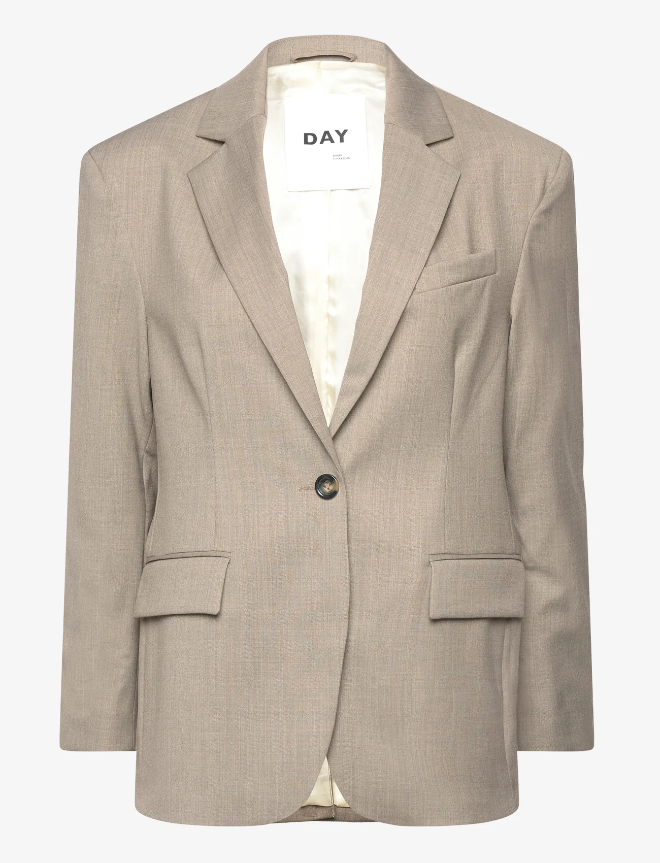 Day Birger et Mikkelsen - Allen - Classic Wool Blend - feestelijke kleding voor outlet-prijzen - stone grey melange - 0