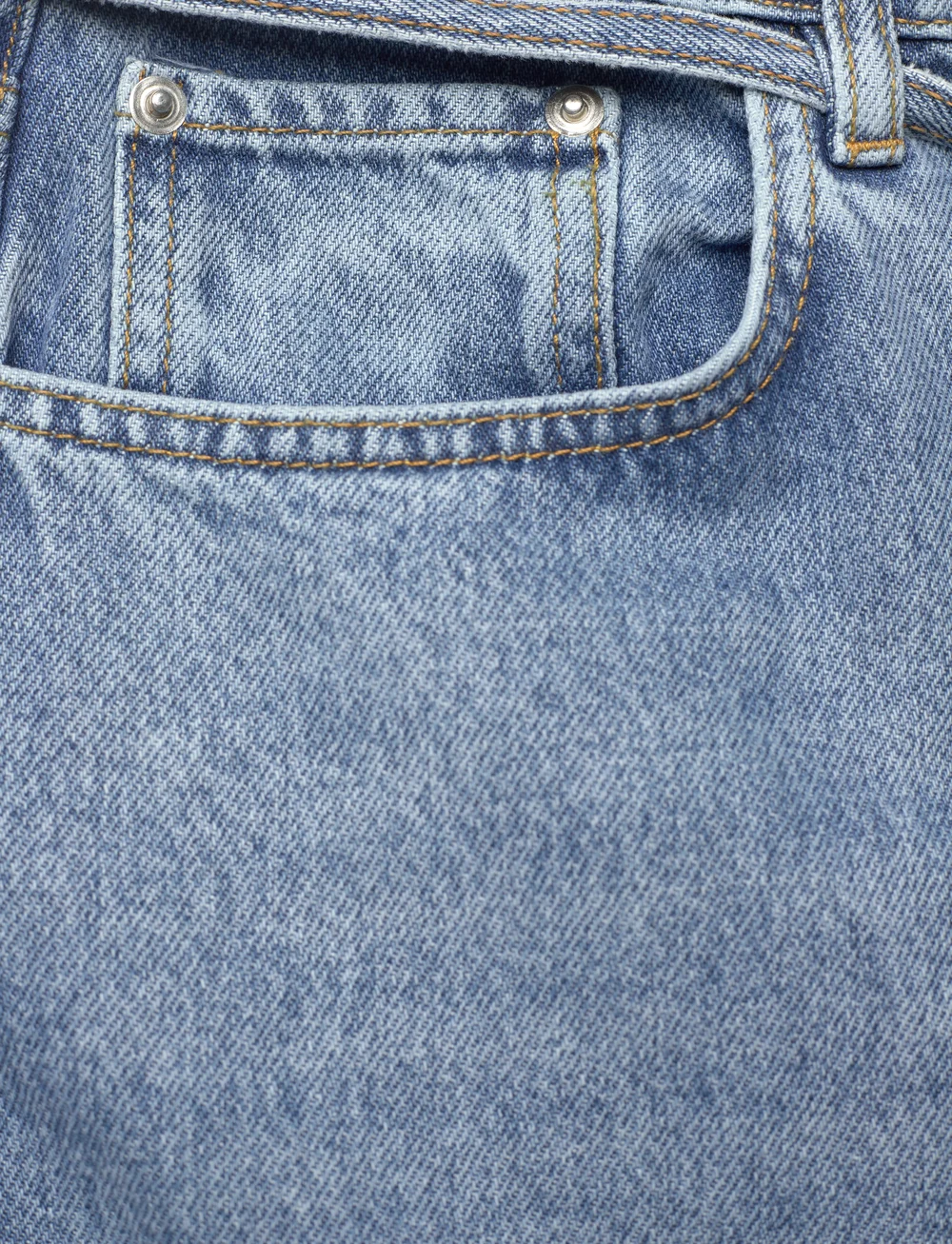 Day Birger et Mikkelsen - Ben - Blue Soft Denim - midi-röcke - light blue - 2