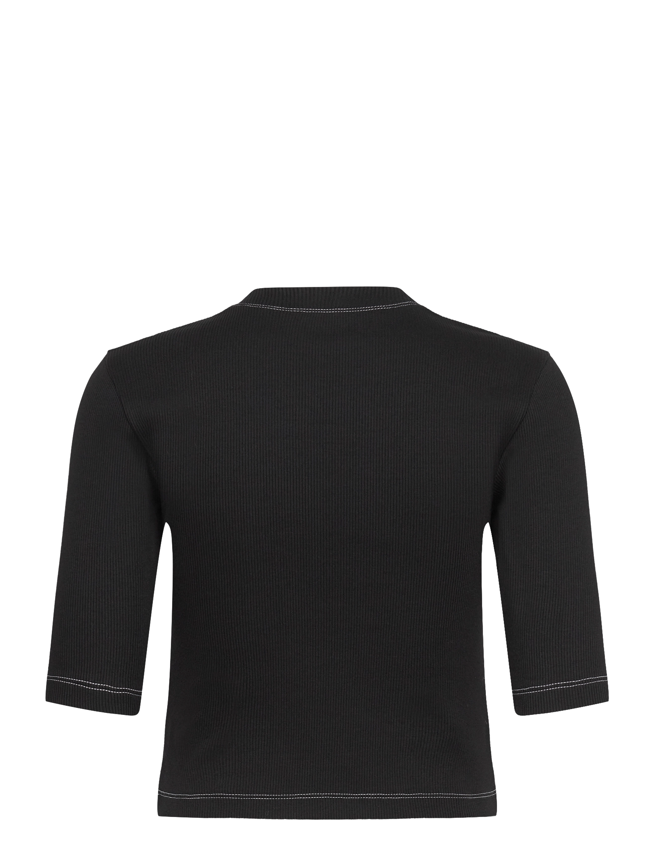 Day Birger et Mikkelsen - Bram - Heavy Rib - marškinėliai - black - 1
