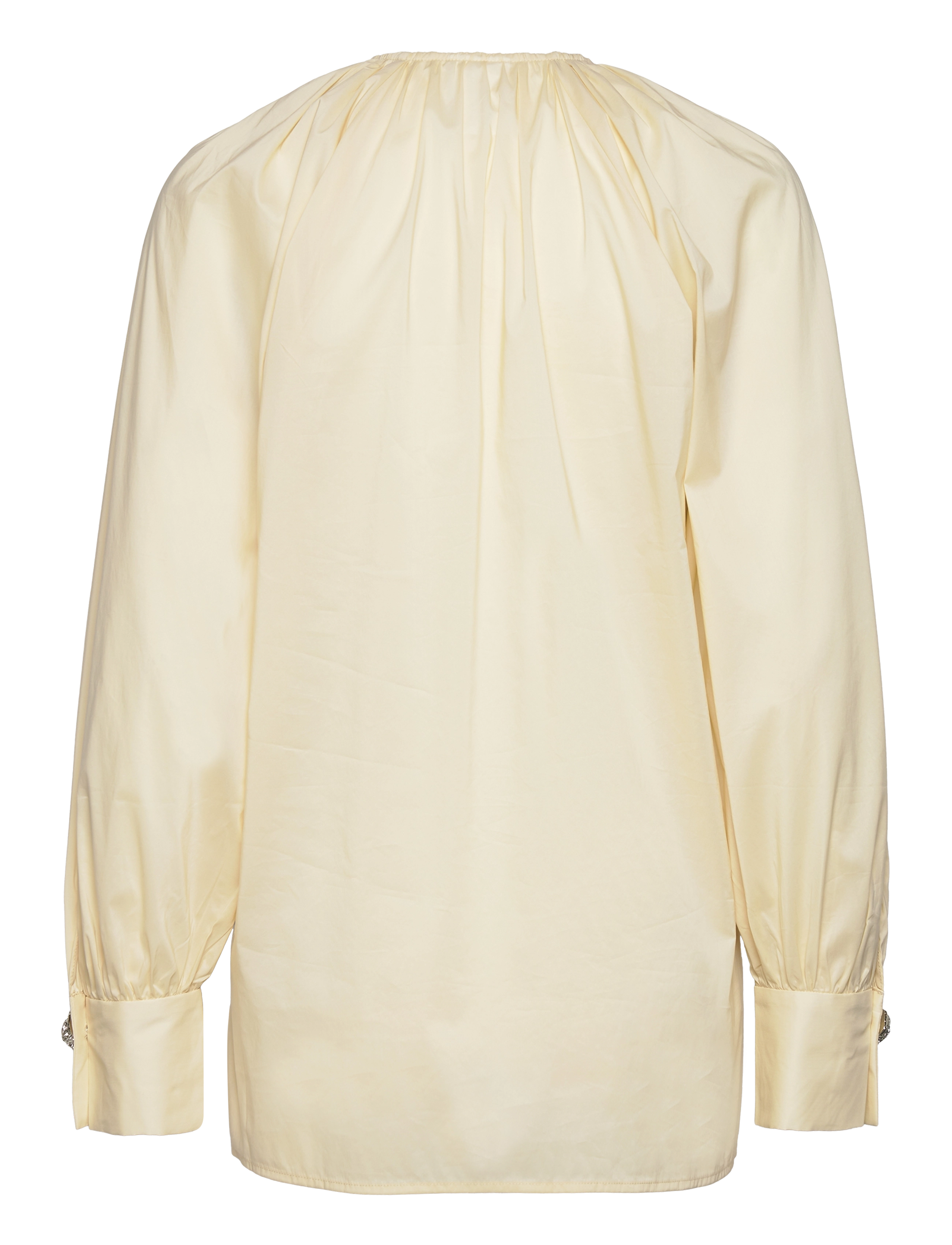 Day Birger et Mikkelsen - Carmen - Clean Cotton Stretch - long-sleeved blouses - frozen dew - 1