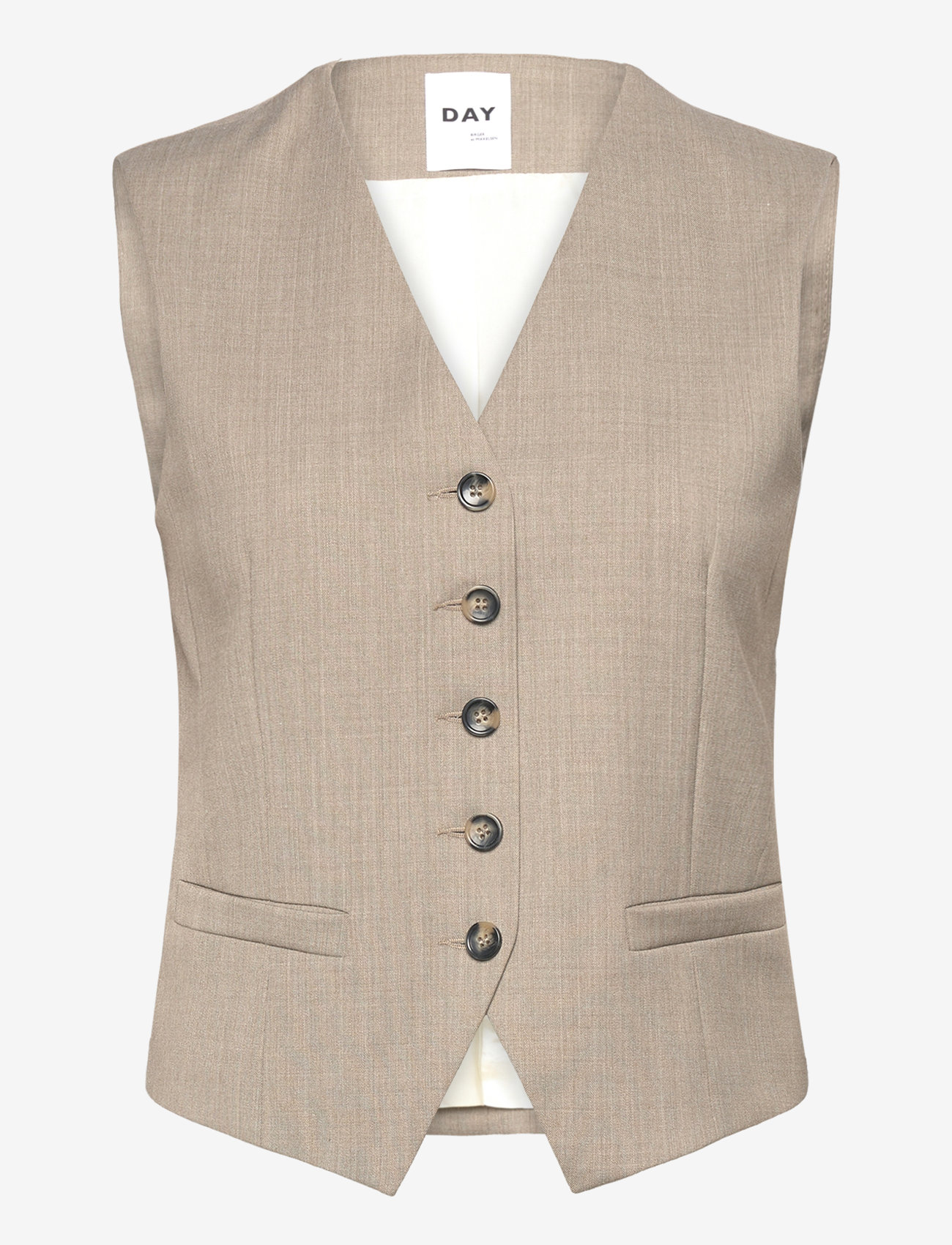 Day Birger et Mikkelsen - Carol - Classic Wool Blend - stone grey melange - 0