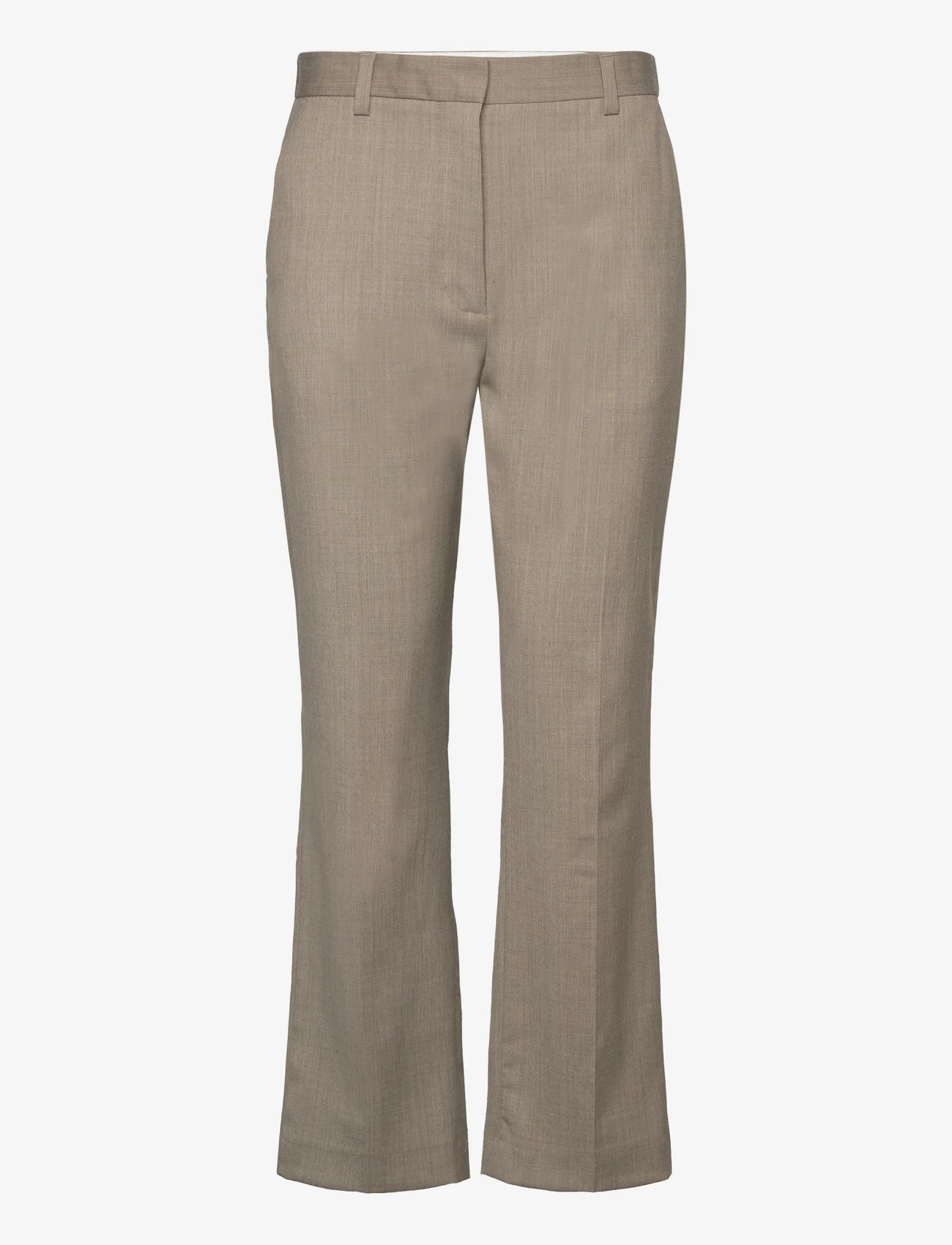 Day Birger et Mikkelsen - Classic Lady - Classic Wool Blend - bukser med lige ben - stone grey melange - 0