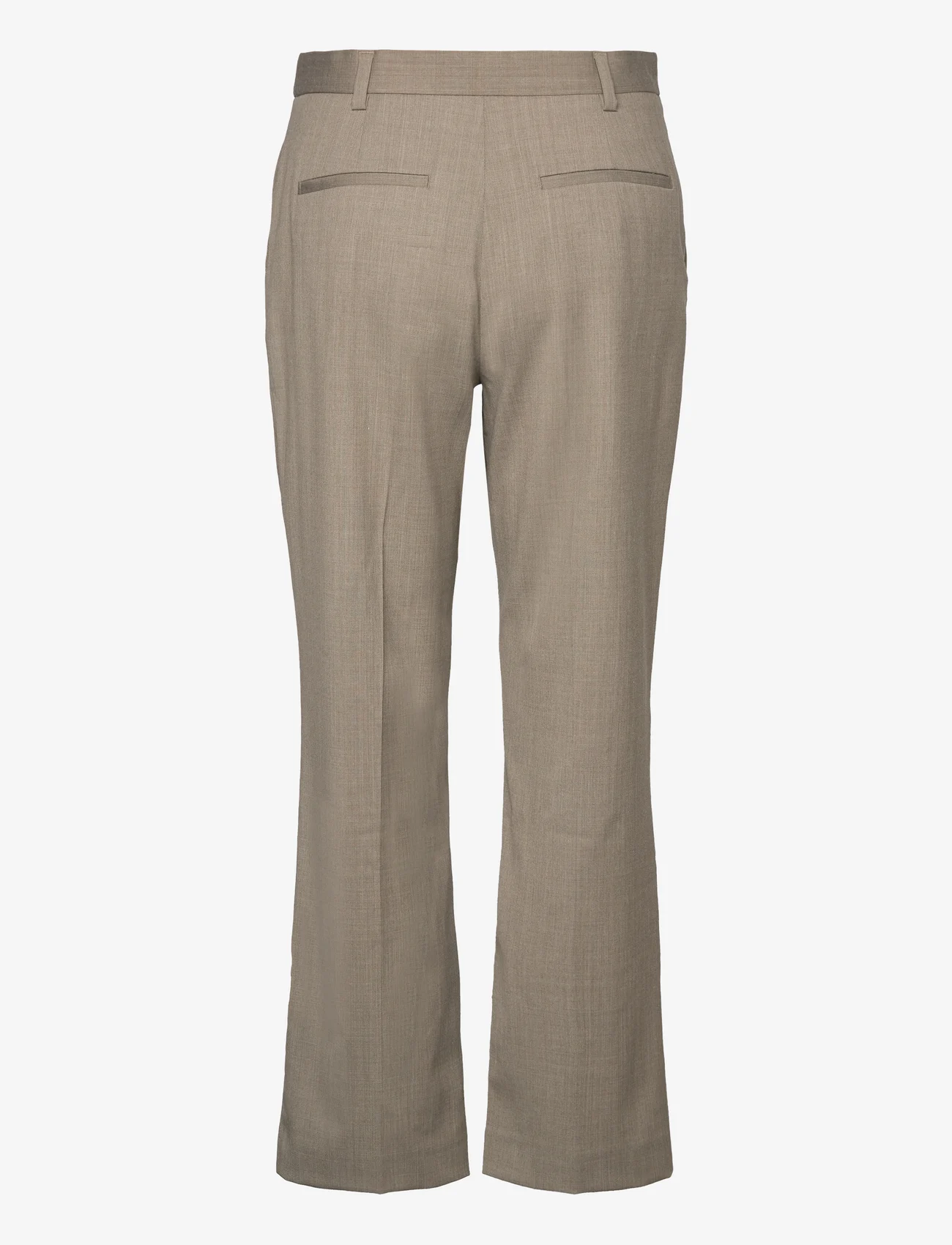 Day Birger et Mikkelsen - Classic Lady - Classic Wool Blend - bukser med lige ben - stone grey melange - 1