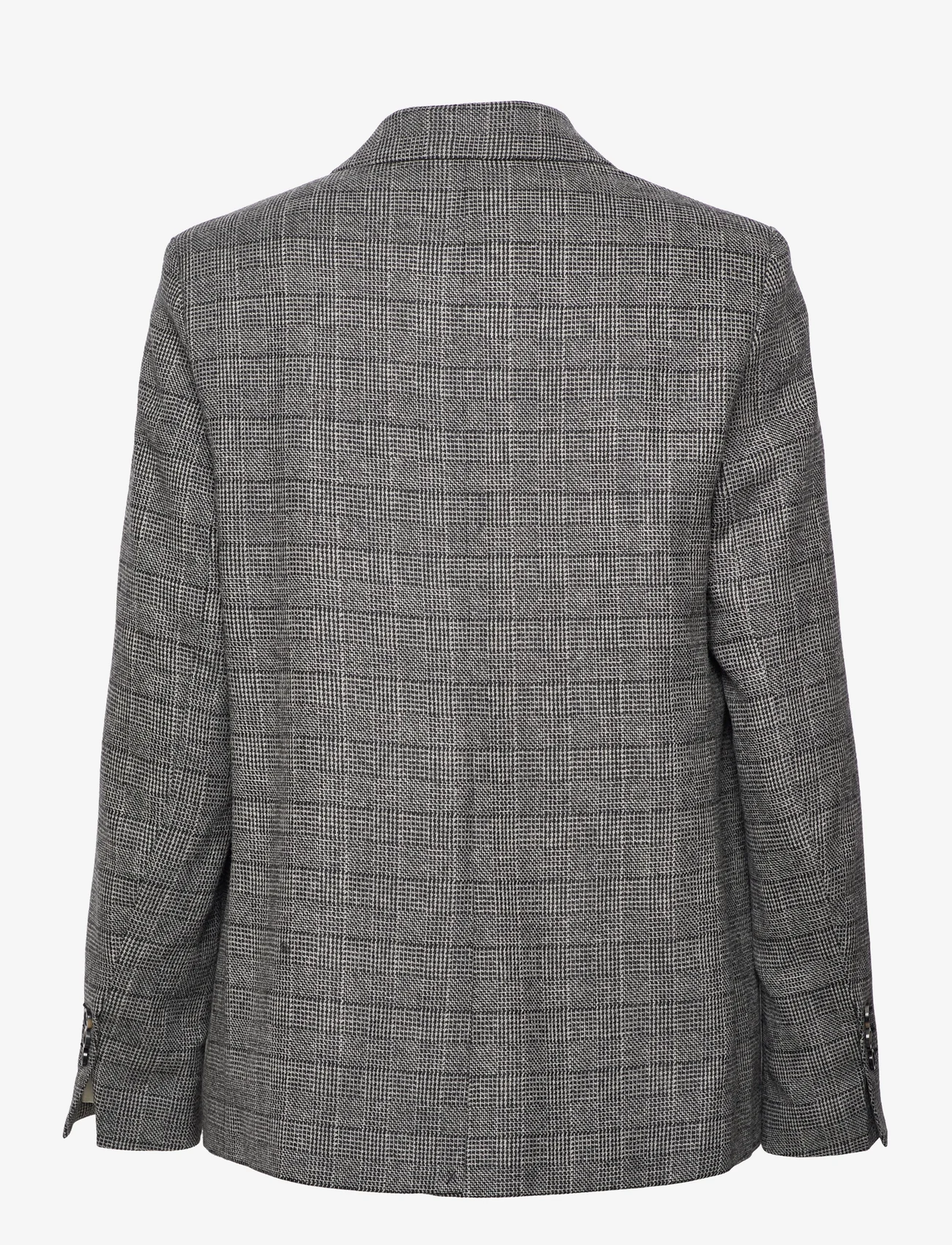 Day Birger et Mikkelsen - Cohen - Classic Wool Check - odzież imprezowa w cenach outletowych - medium grey melange - 1