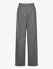 Day Birger et Mikkelsen - Enzo - Classic Wool Check - tailored trousers - medium grey melange - 0