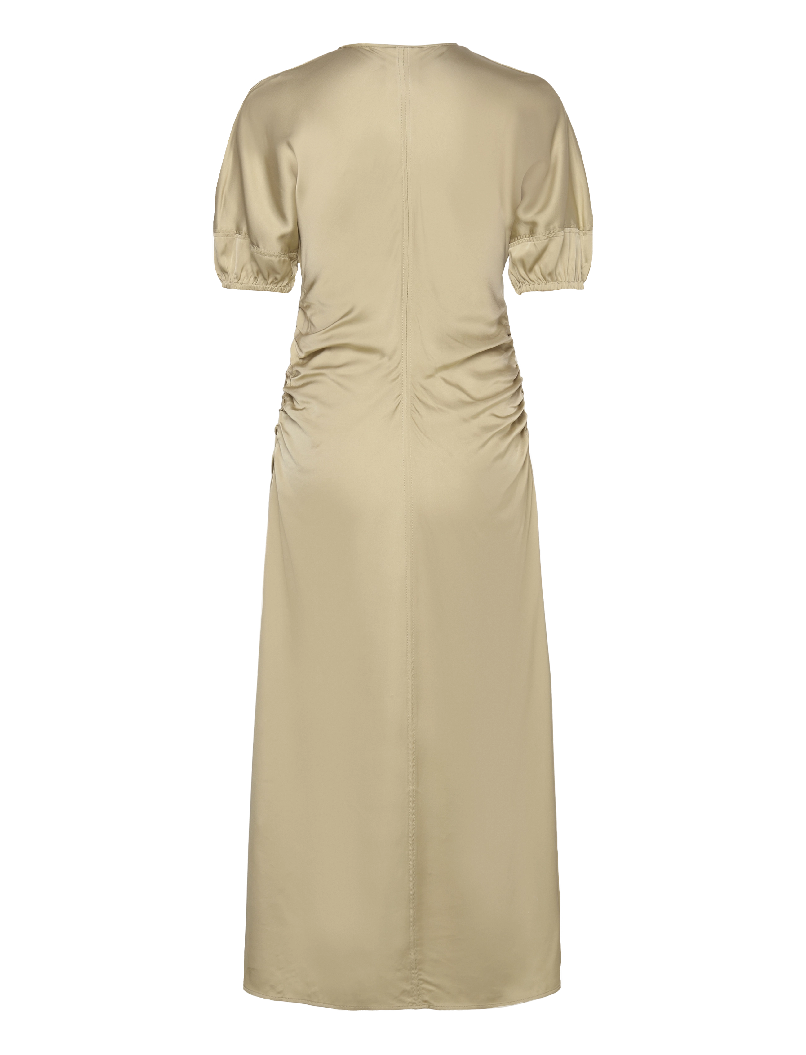 Day Birger et Mikkelsen - Judy - Fluid Viscose - midi dresses - blonde khaki - 1