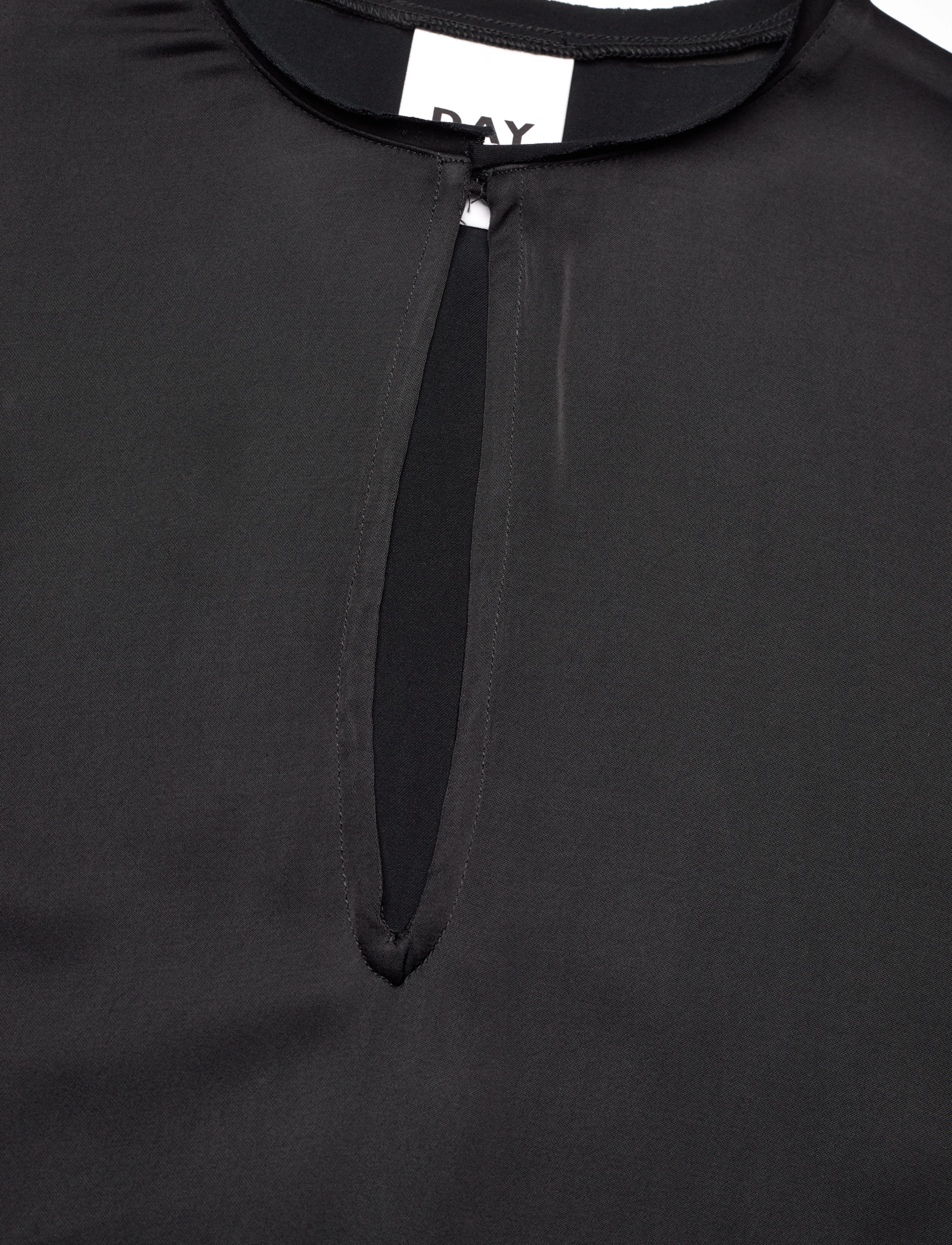 Day Birger et Mikkelsen - Kennedy - Fluid Viscose - midiklänningar - black - 2