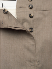 Day Birger et Mikkelsen - Lance - CLassic Wool Blend - bukser med brede ben - stone grey melange - 4