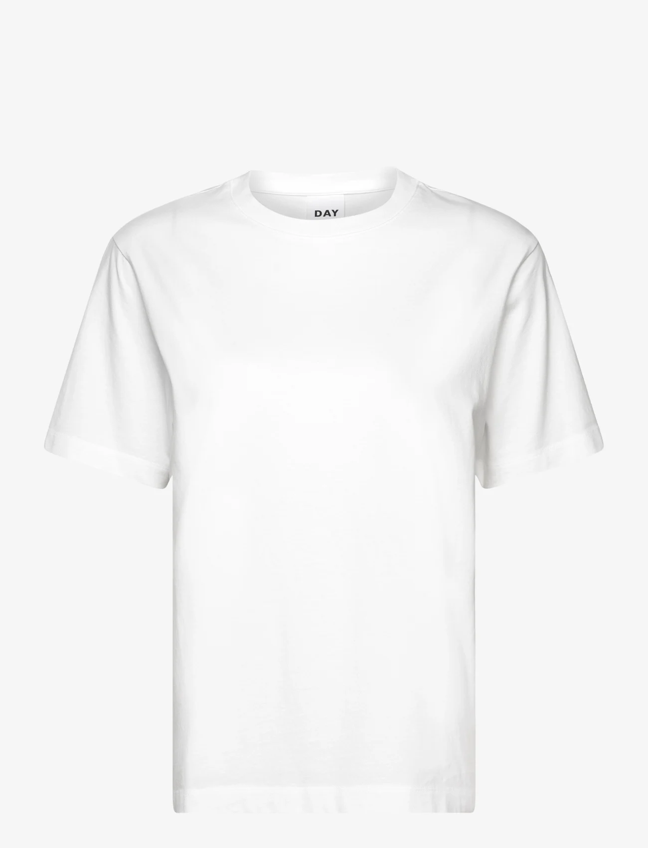 Day Birger et Mikkelsen - Parry - Heavy Jersey - t-shirts - bright white - 0