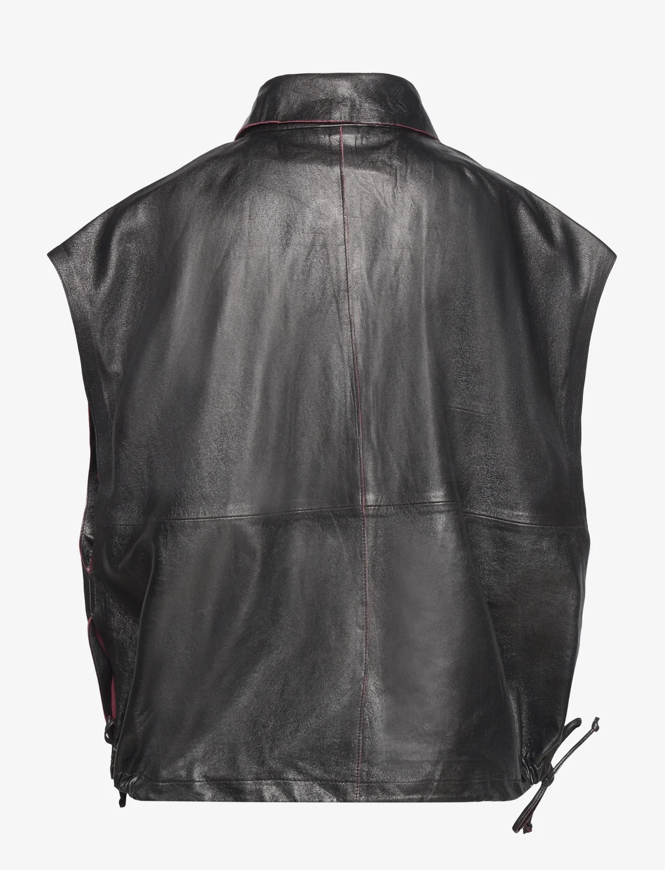 Day Birger et Mikkelsen - Rhodes - Polished Leather - polsterētas vestes - black - 1