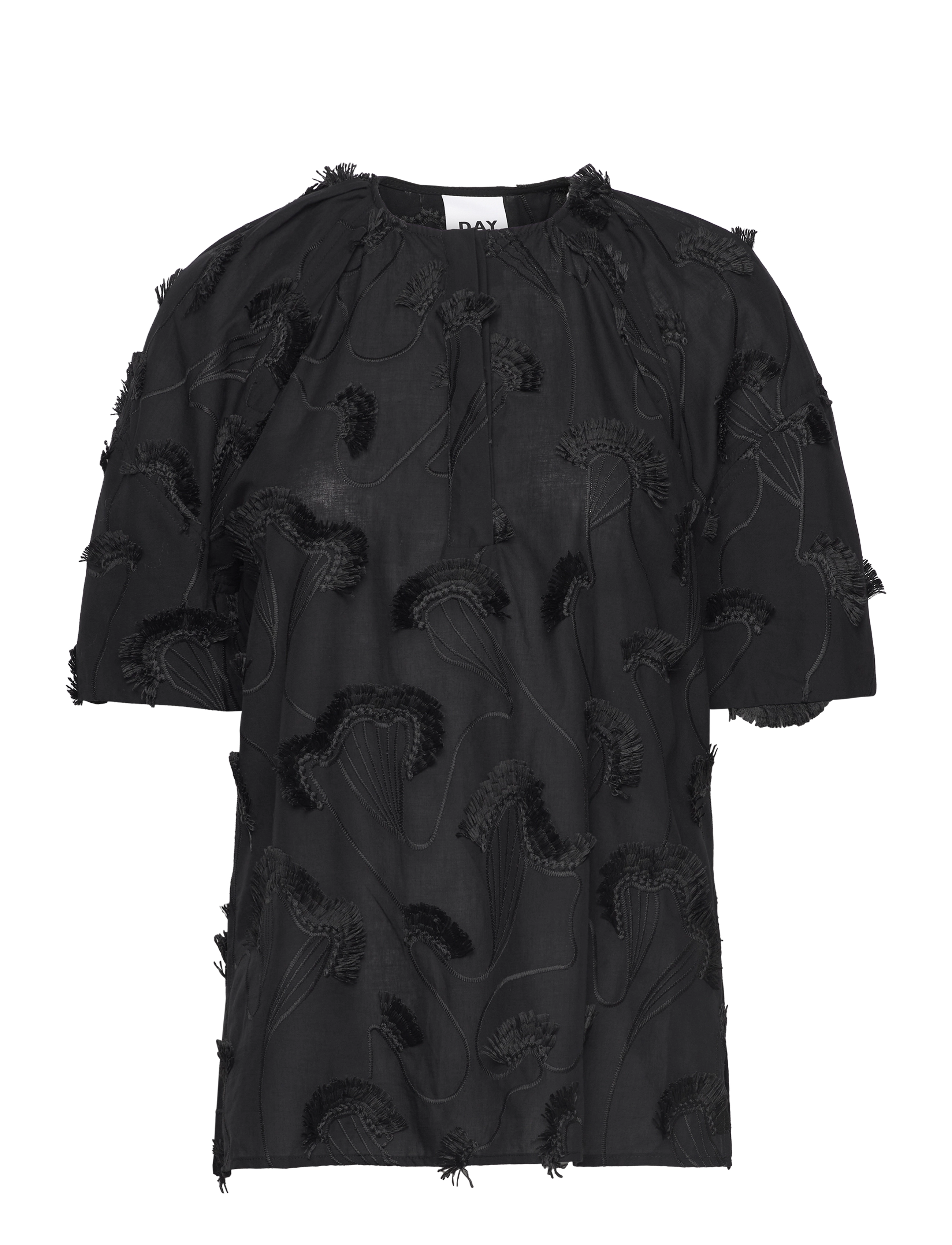 Day Birger et Mikkelsen Tatum - Artistic Fringes - Bluser & Skjorter - BLACK / black
