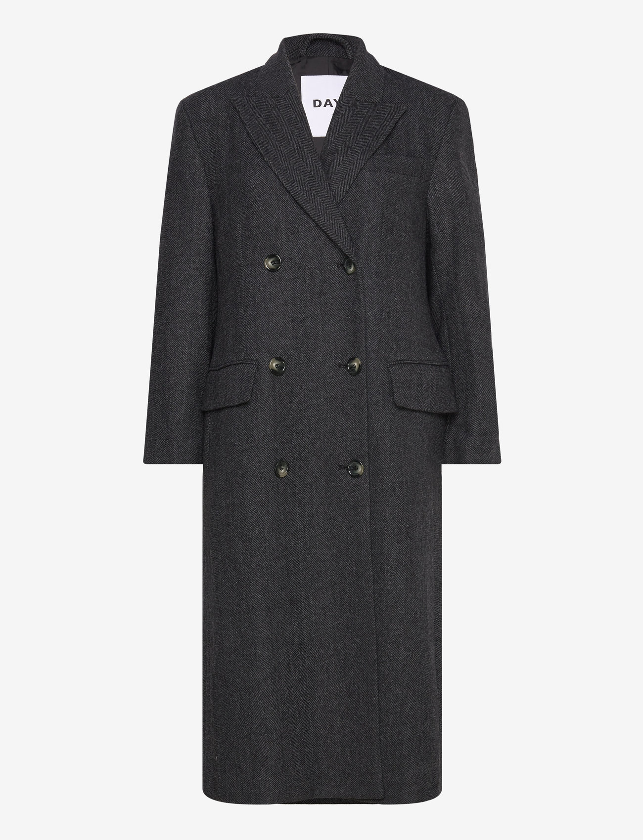 Day Birger et Mikkelsen - Bert - Woolen Herringbone - black - 0