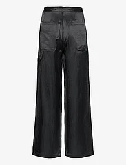 Day Birger et Mikkelsen - David - High Shine Blend RD - wide leg trousers - black - 1