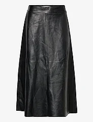 Day Birger et Mikkelsen - Gardenia - Lamb Think Polished - leather skirts - black - 0