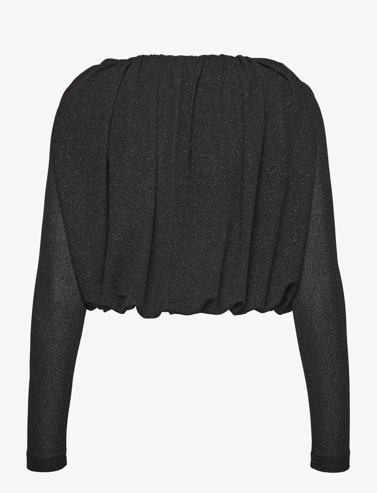 Day Birger et Mikkelsen - Jenkin - Shimmering Day - long sleeved blouses - black - 1