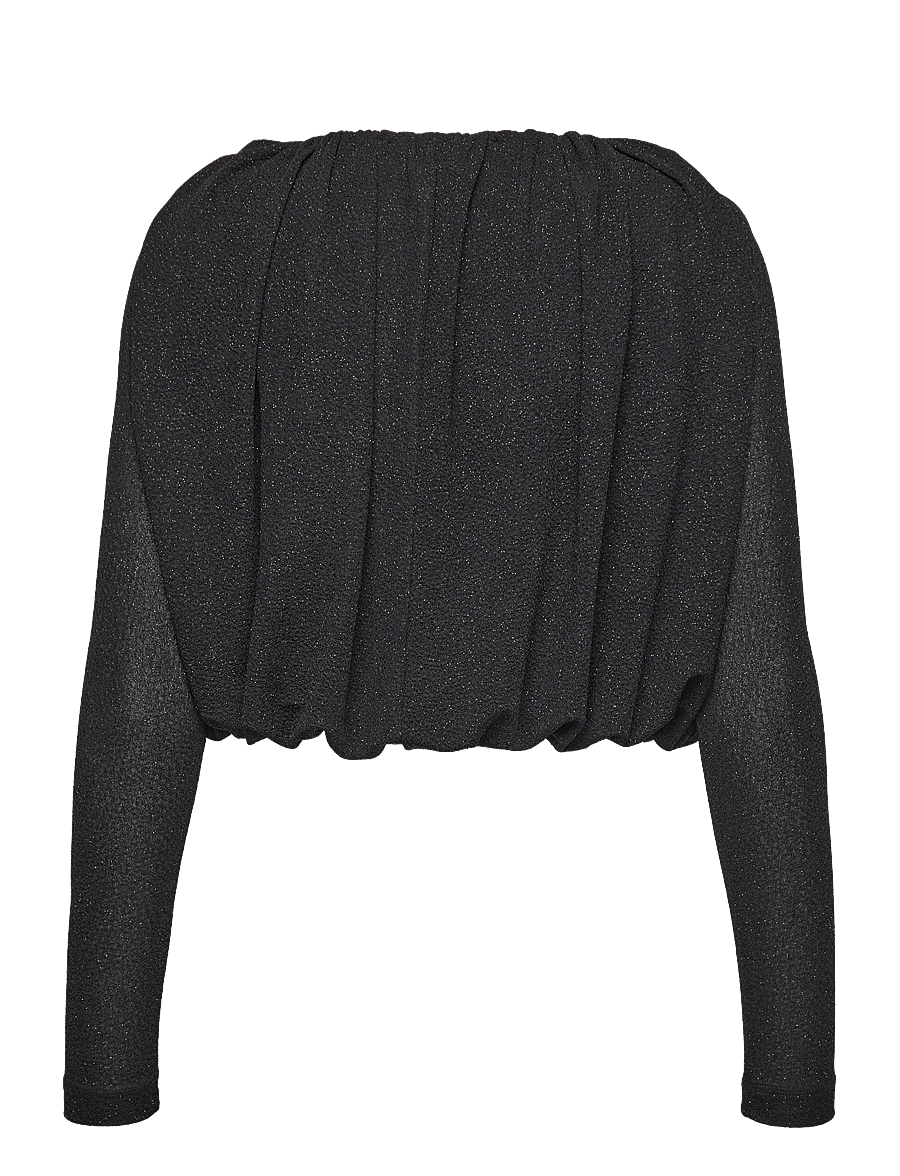 Day Birger et Mikkelsen - Jenkin - Shimmering Day - long sleeved blouses - black - 1