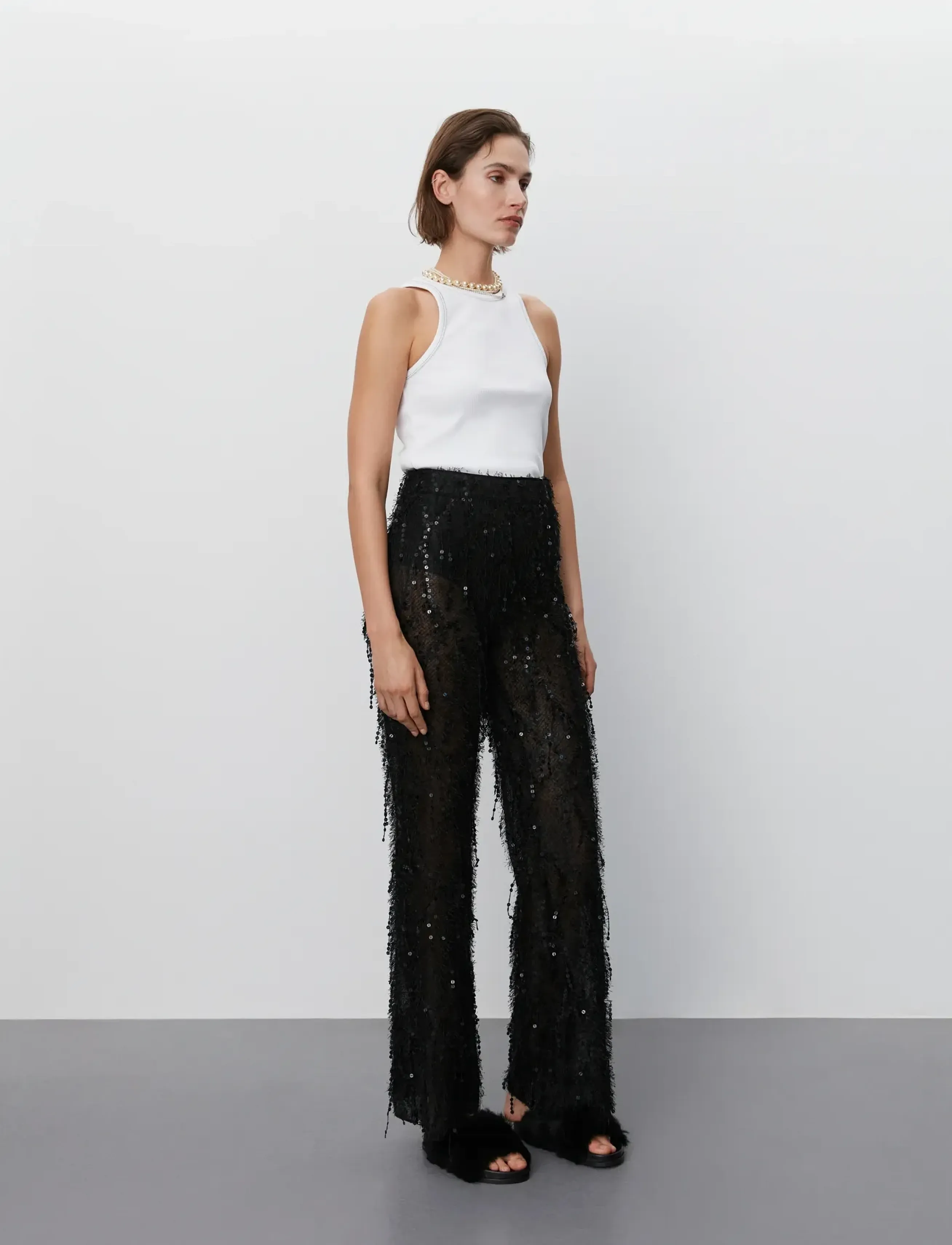 Day Birger et Mikkelsen Kaysa - Sparkling Texture - Kollektsioonid - BLACK / black