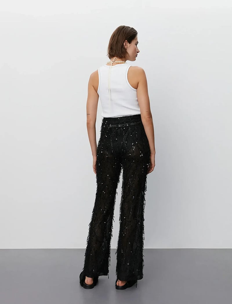 Day Birger et Mikkelsen - Kaysa - Sparkling Texture - schlaghose - black - 3