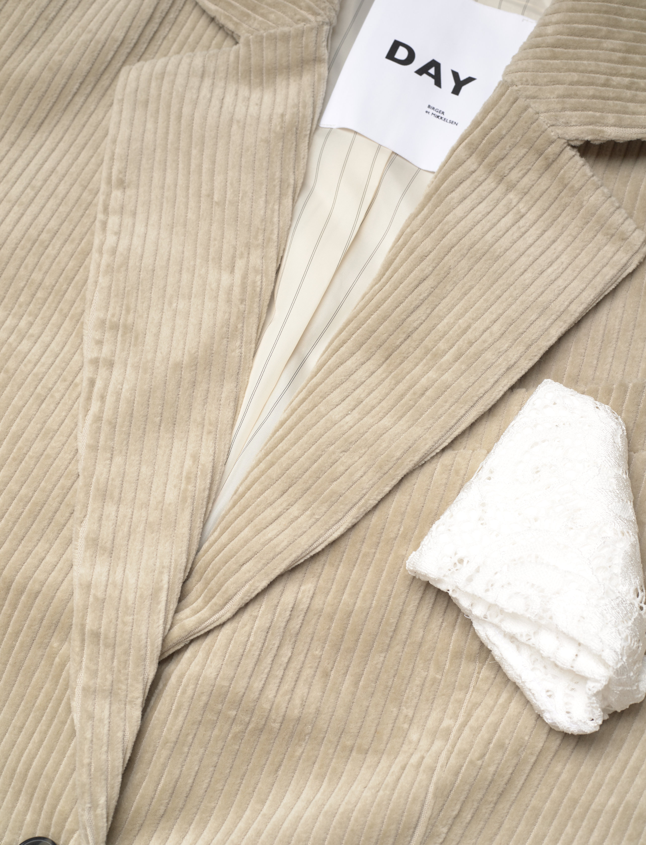 Day Birger et Mikkelsen - Pierce - Current Corduroy RD - festtøj til outletpriser - elm - 2