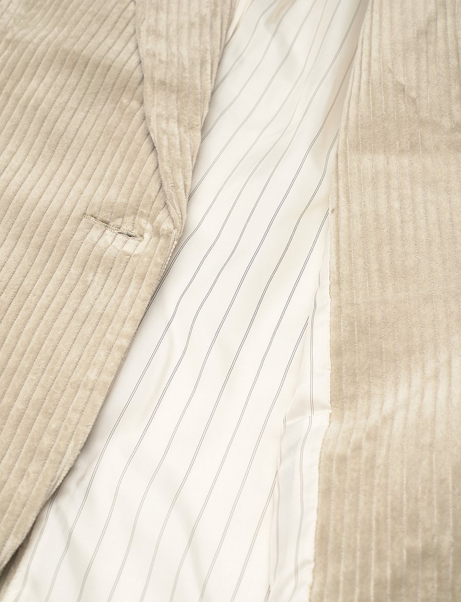 Day Birger et Mikkelsen - Pierce - Current Corduroy RD - einreihige blazer - elm - 4