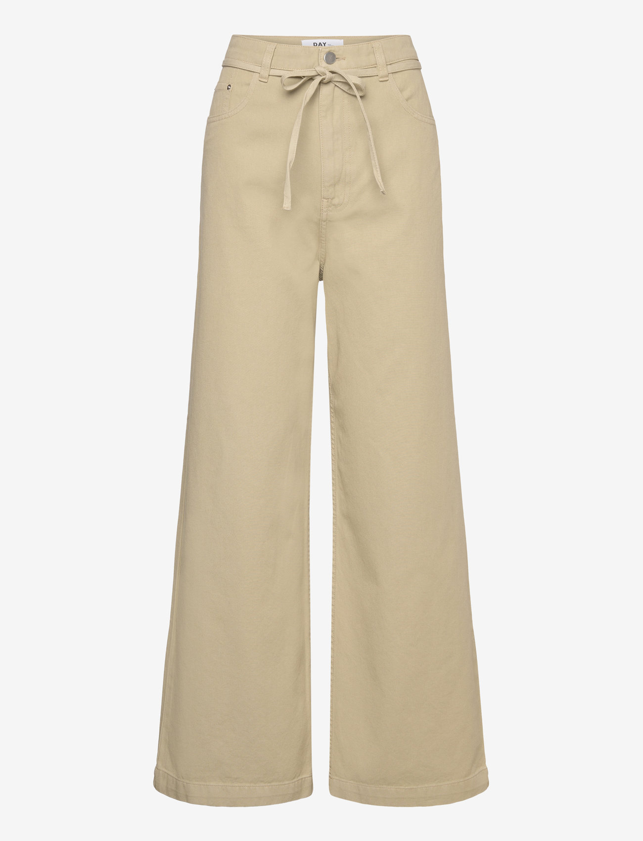 Day Birger et Mikkelsen - Elijah - Soft Canvas Twill - hosen mit weitem bein - elm - 0