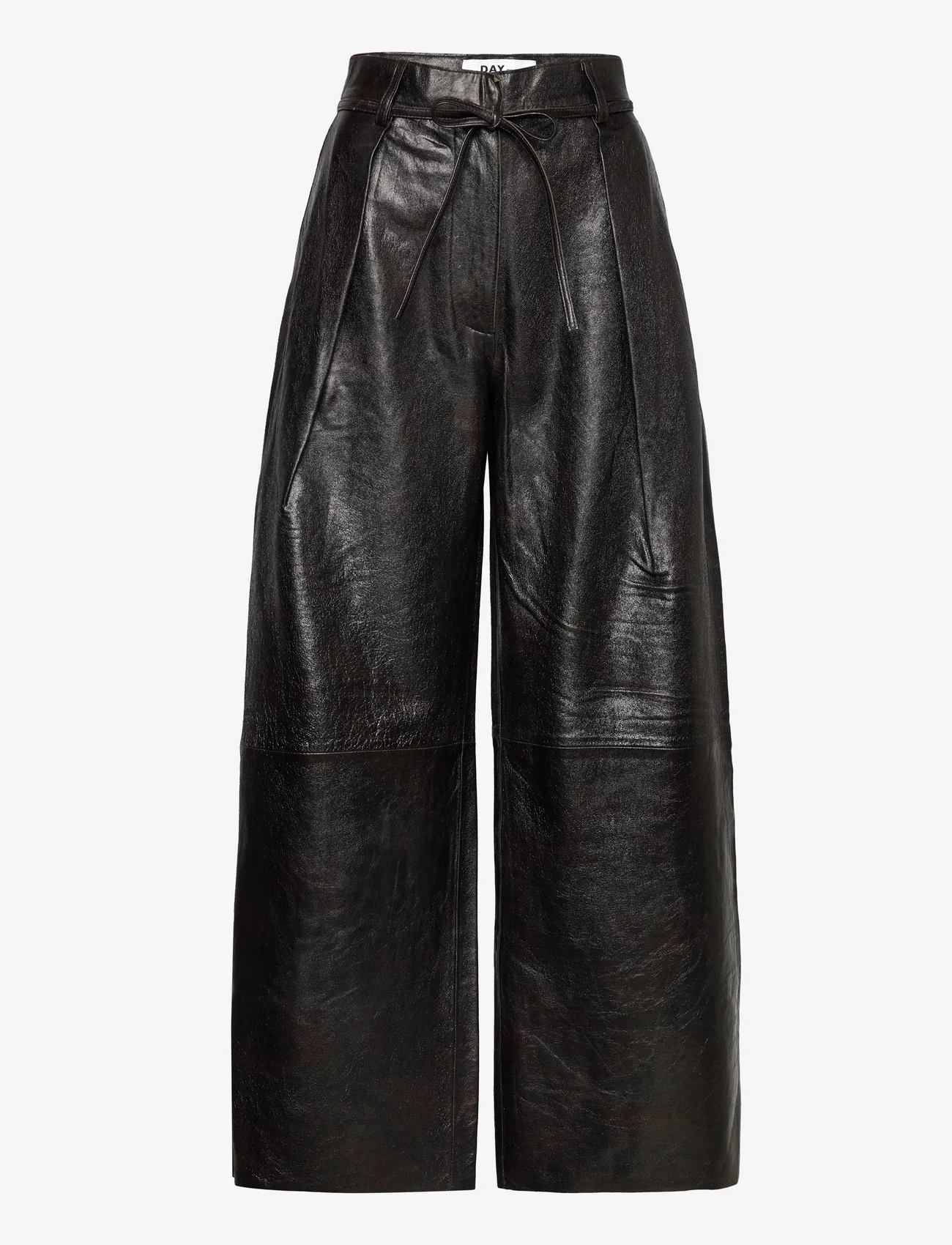 Day Birger et Mikkelsen - Ricardo - Sleek Leather - leather trousers - licorice - 0