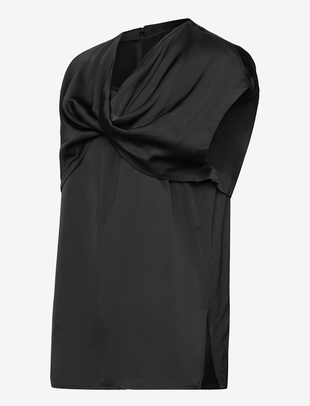 Day Birger et Mikkelsen - Fleur - Fluid Viscose RD - kurzämlige blusen - black - 2