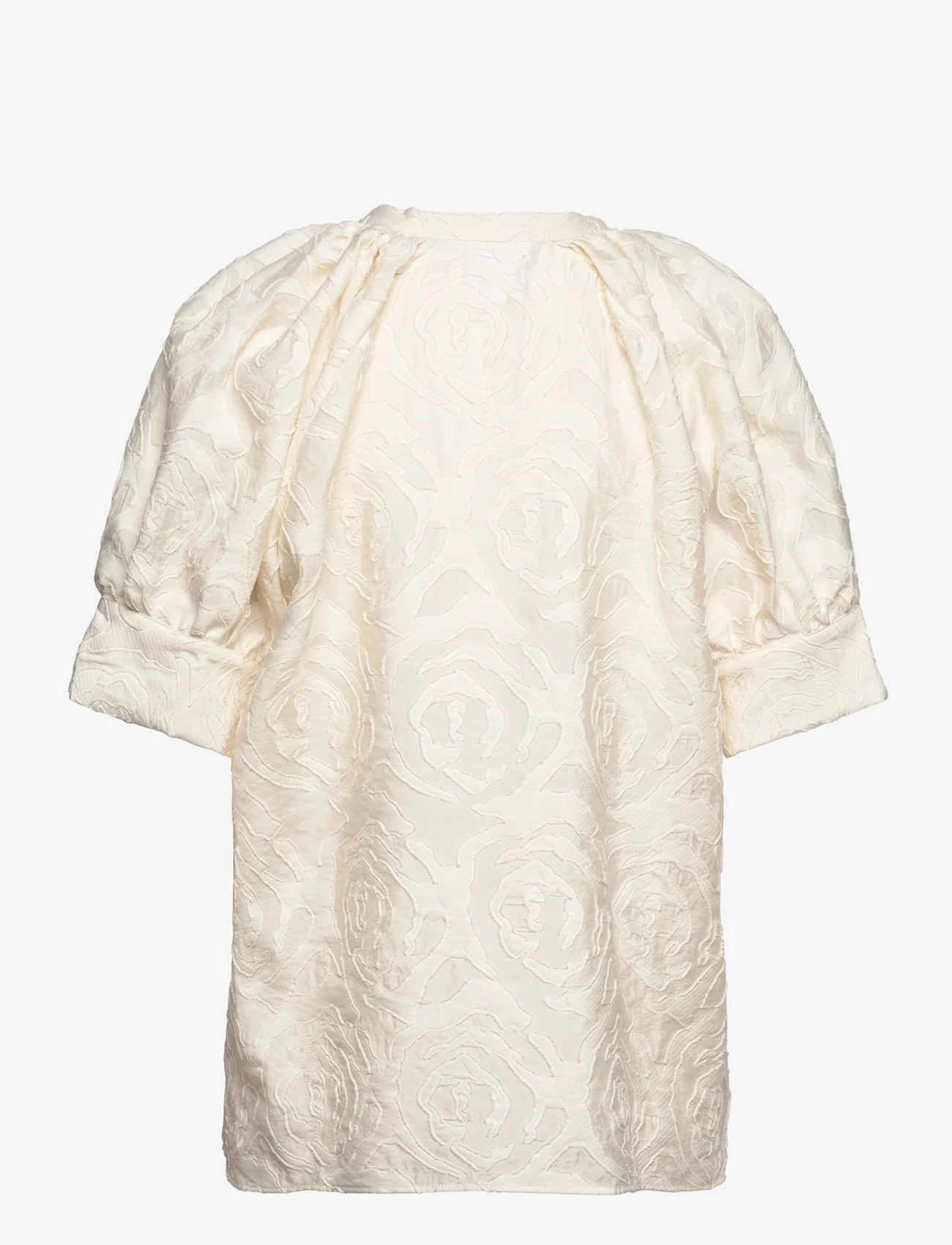 Day Birger et Mikkelsen - Venice - Abstract Texture - long sleeved blouses - vanilla ice - 1