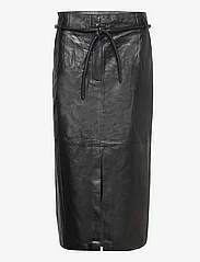 Day Birger et Mikkelsen - Marie - Fine Lamb - leather skirts - black - 0